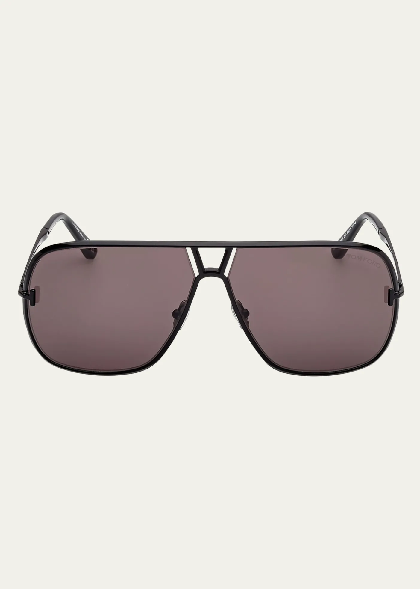 TOM FORDMen's Stavros Acetate Square Sunglasses