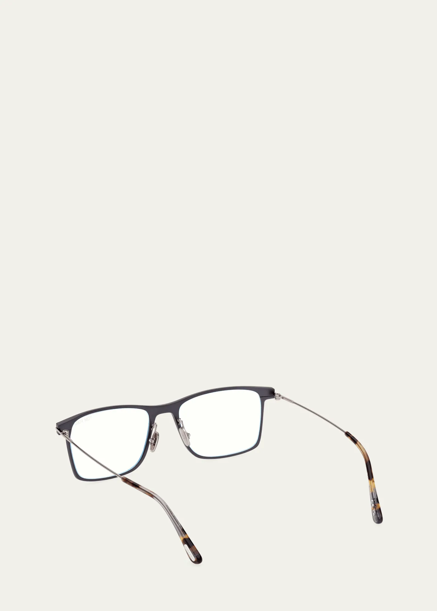 TOM FORDMen's T-Hinge Metal Square Sunglasses