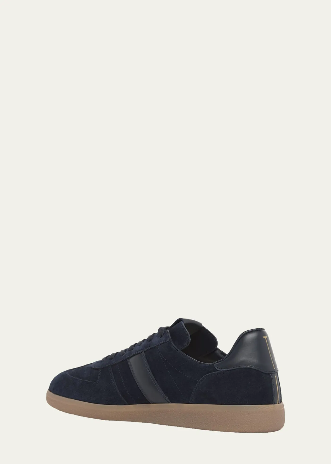 TOM FORDMen's T Suede and Leather-Trim Low-Top Sneakers