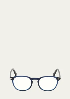 TOM FORDMen's Two-Tone Square Optical Frames