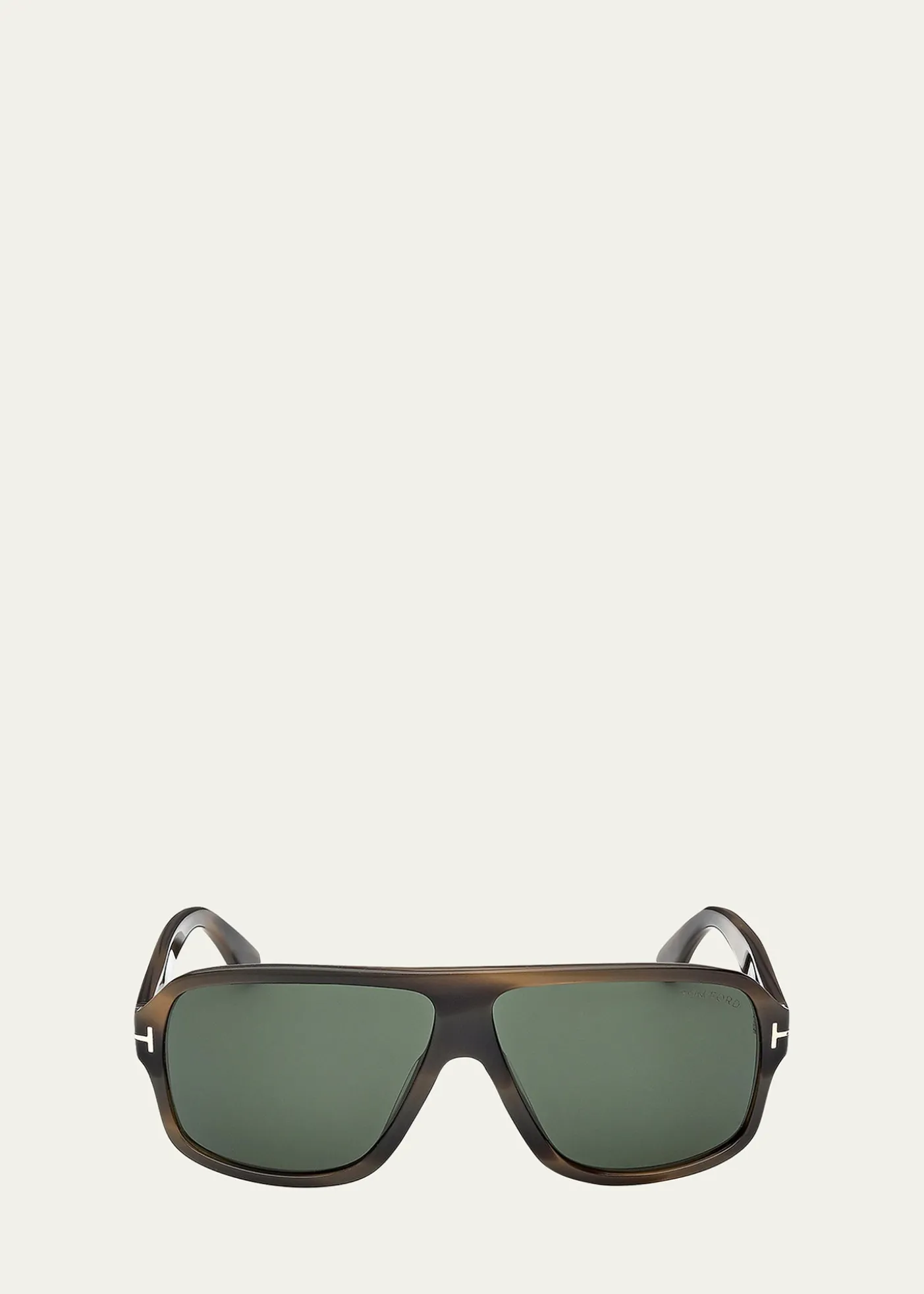 TOM FORDMen's William-02 Acetate Rectangle Sunglasses