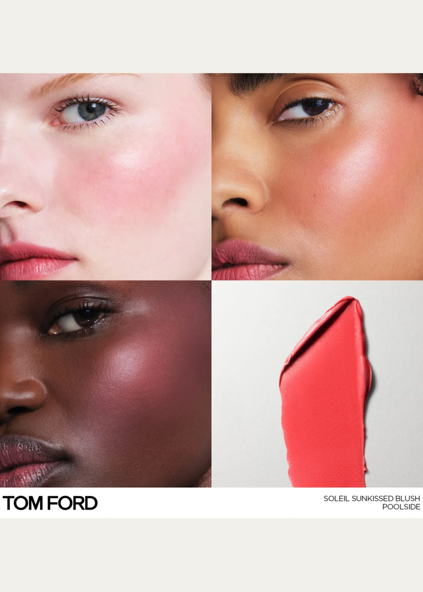 TOM FORDSoleil Sunkissed Cream Blush - Poolside