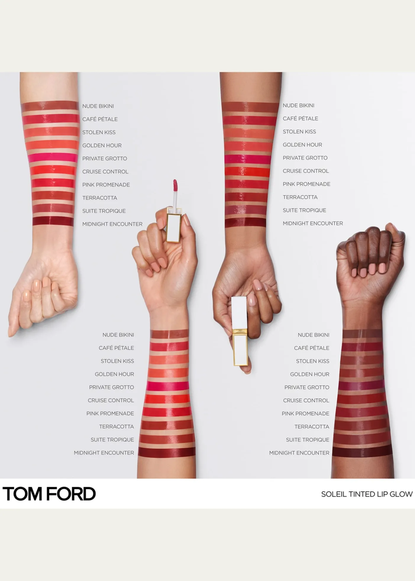 TOM FORDSoleil Tinted Glow Lip Gloss - Cruise Control
