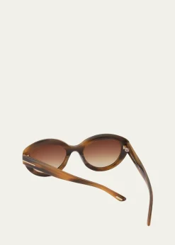 TOM FORDStacy 53MM Cat-Eye Sunglasses