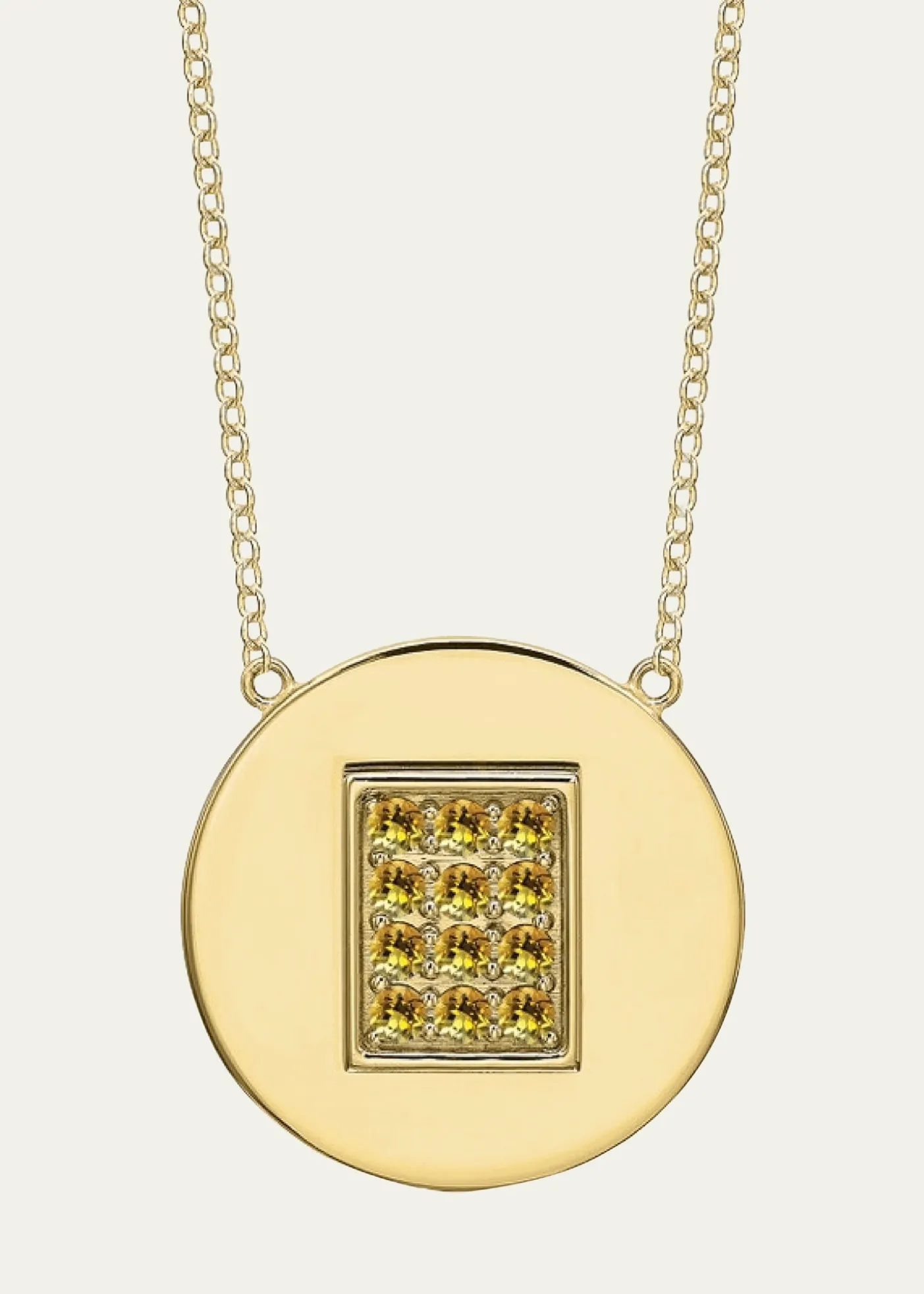 Tracee Nichols14K Gold Citrine Birthstone Necklace