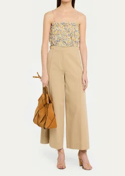 Ulla JohnsonCharlotte Woven Suede Shoulder Bag