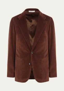 Umit BenanMen's Ben Cotton Cashmere Corduroy Blazer