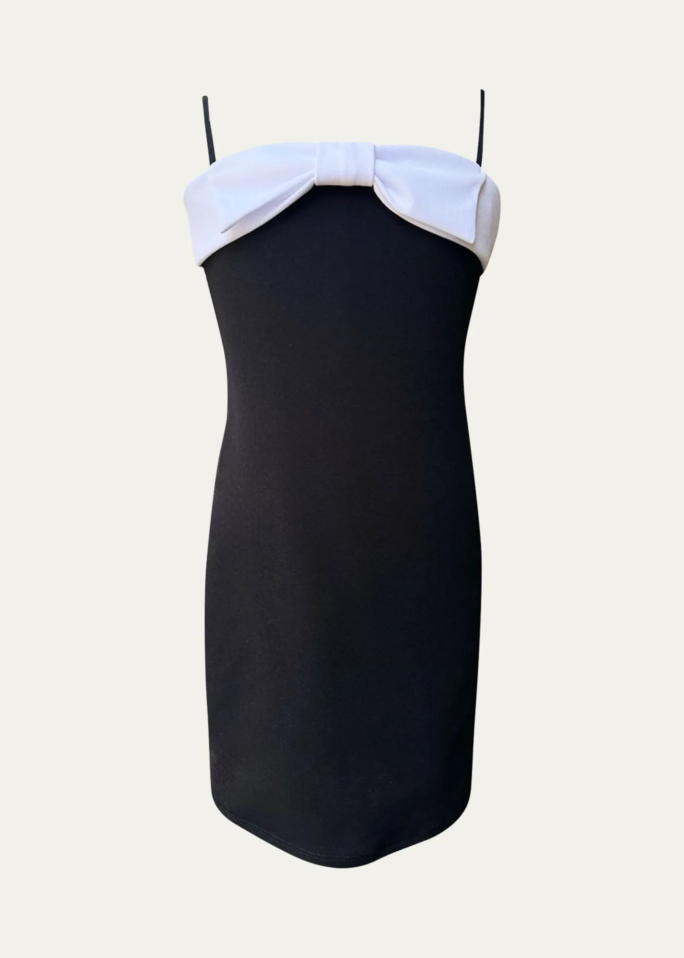 Un Deux TroisGirl's Crepe Bow Front Dress, Size 7-16