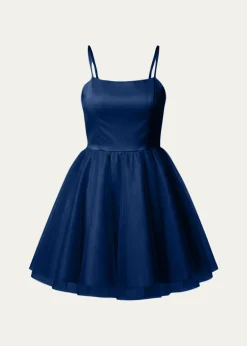 Un Deux TroisGirl's Satin & Tulle Party Dress, Size 7-16