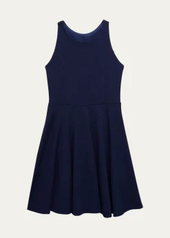 Un Deux TroisGirl's Textured Racerback Dress, Size 7-20