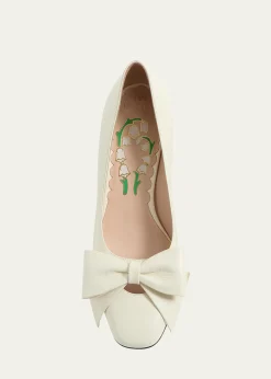 Valentino GaravaniBowow Leather Pumps