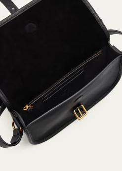 Valentino GaravaniMen's Antibes Small Leather Crossbody Bag