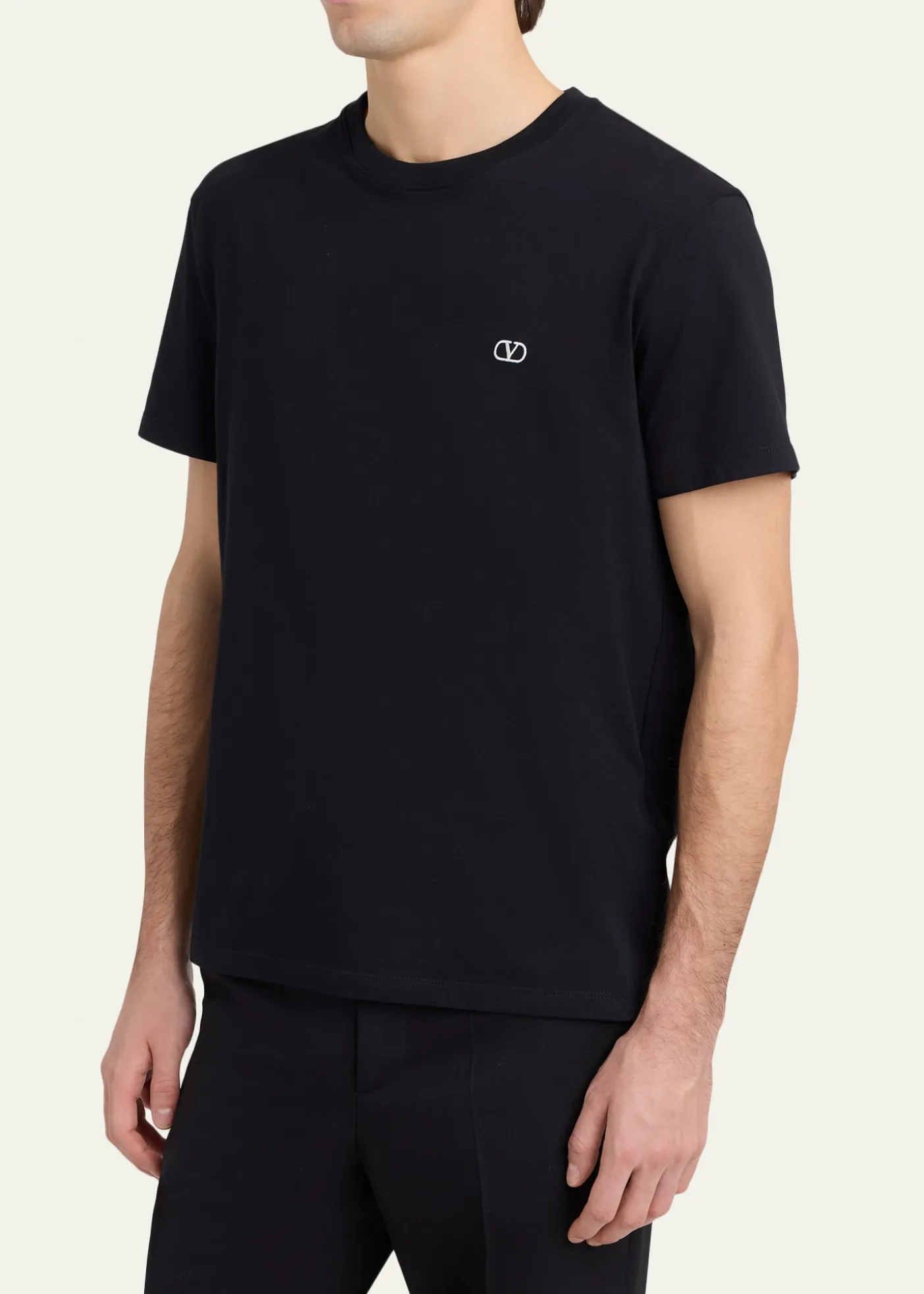 Valentino GaravaniMen's VLogo Signature Cotton Short-Sleeve T-Shirt