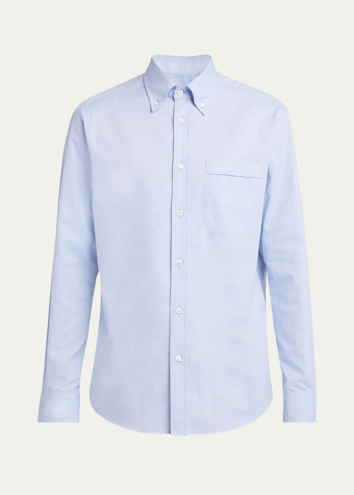 Valentino GaravaniMen's VLogo Oxford Sport Shirt