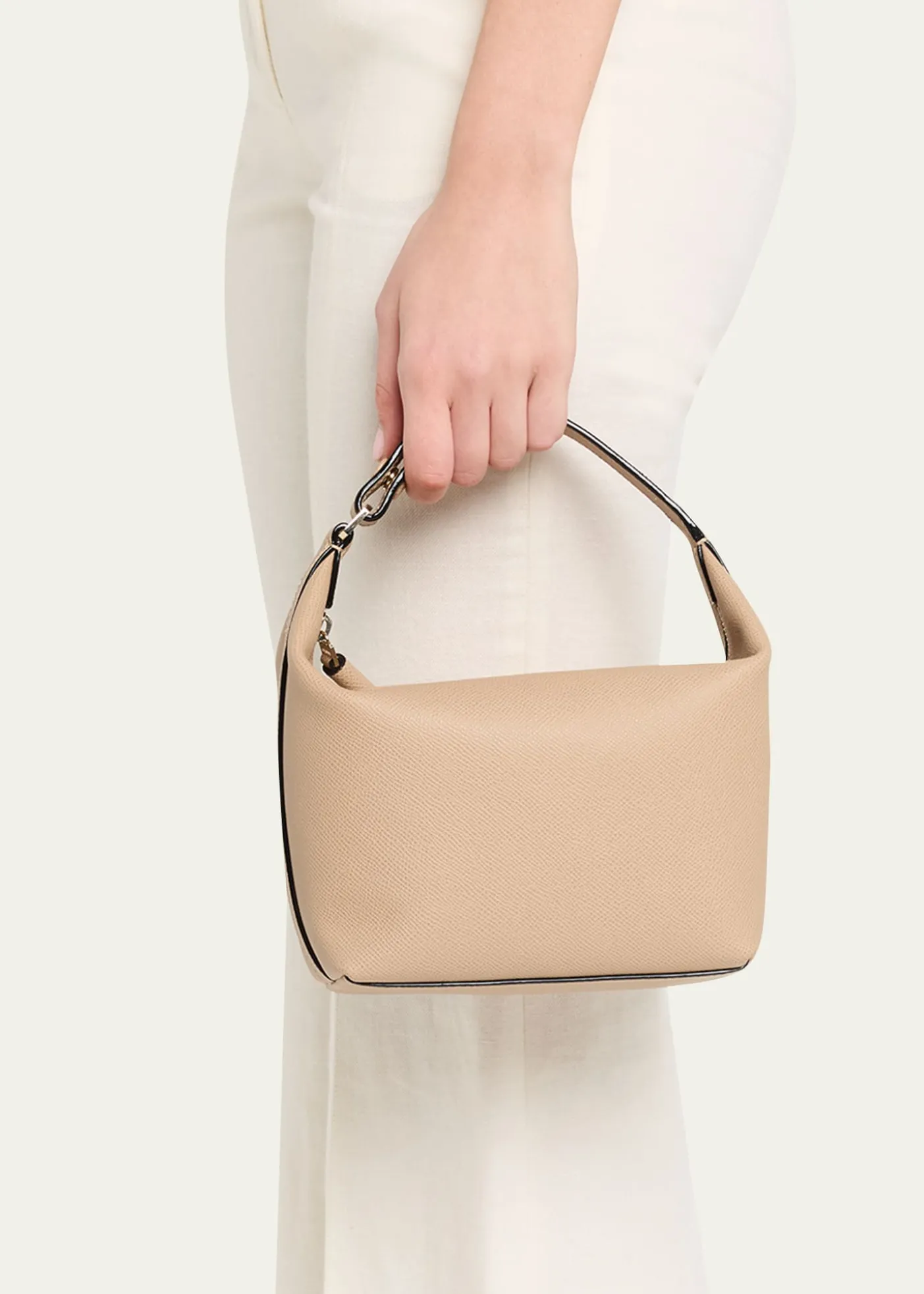 ValextraMochi Calfskin Leather Pouch Bag
