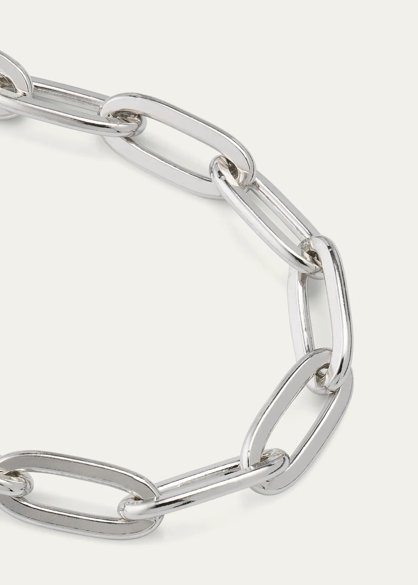V.BELLANLarge Paperclip Link Necklace