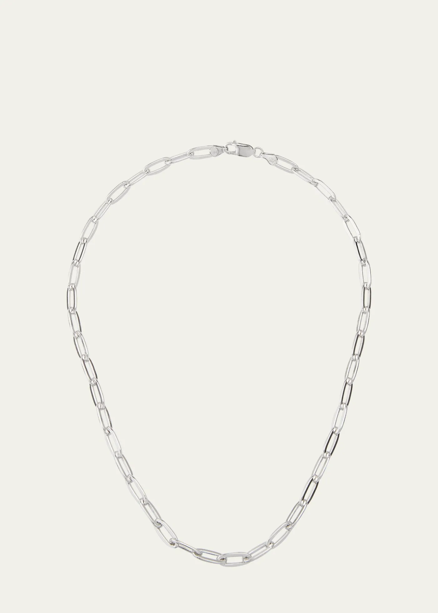 V.BELLANLarge Paperclip Link Necklace