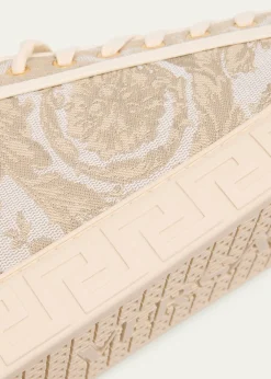 VersaceMen's La Greca Baroque Canvas Low-Top Sneakers