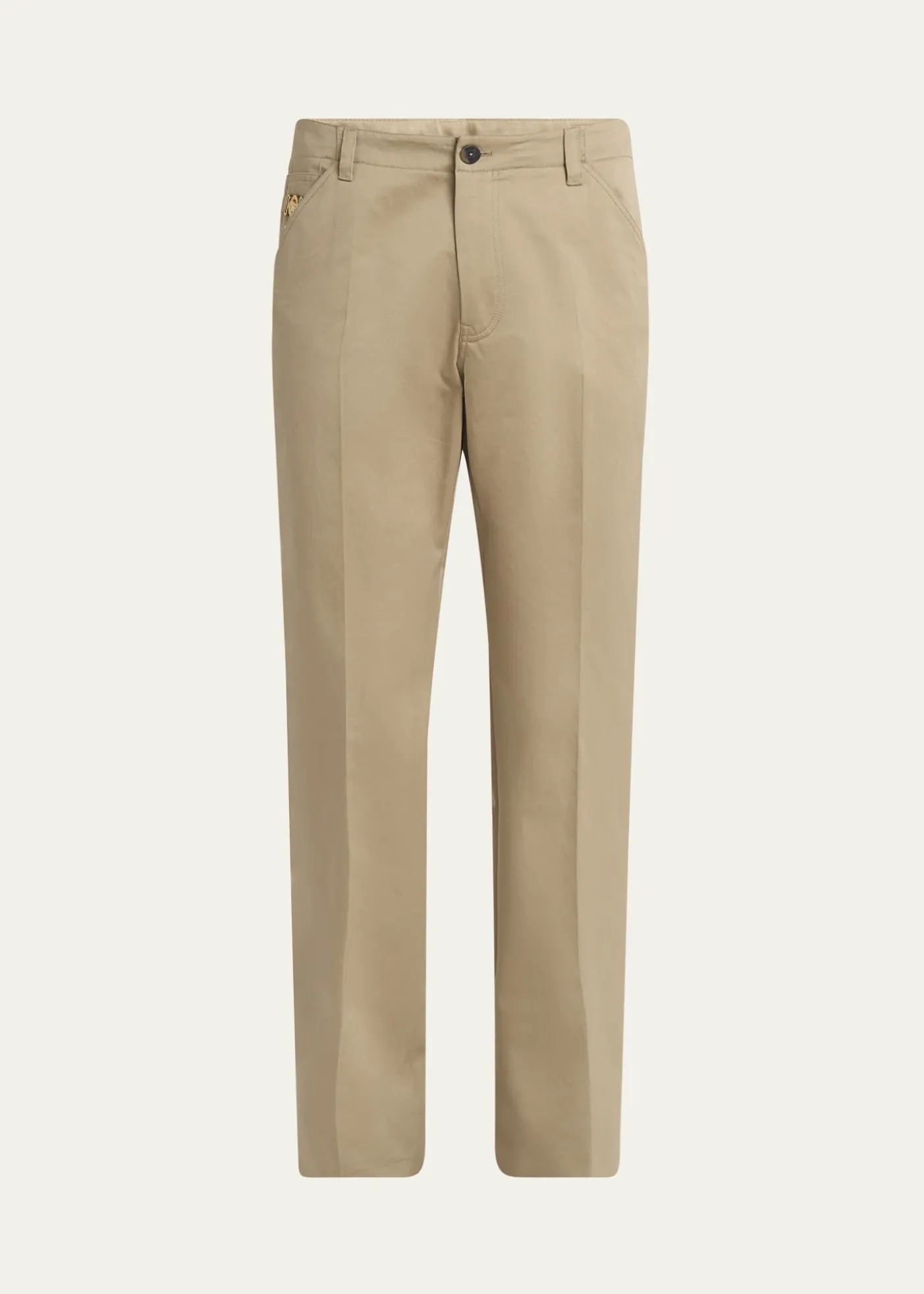 VersaceMen's Medusa Slim Twill Trousers