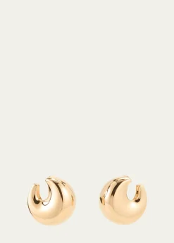 VhernierPirouette 18K Rose Gold Earclips