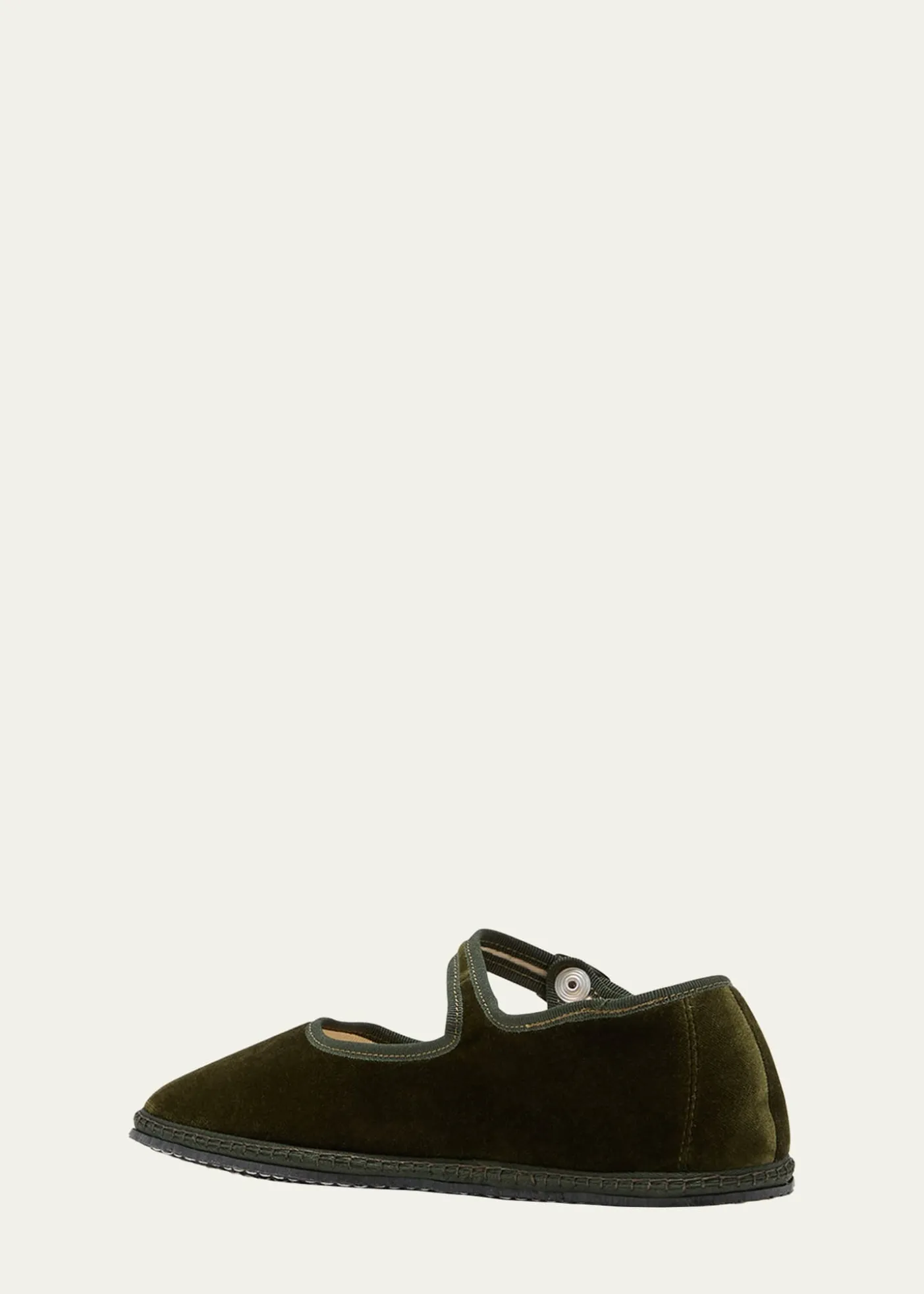 Vibi VeneziaVelvet Mary Jane Ballerina Flats