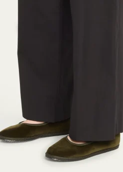 Vibi VeneziaVelvet Mary Jane Ballerina Flats