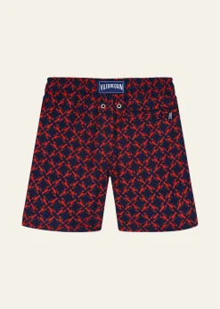 VilebrequinBoy's Homard Lobster Printed Swim Shorts, Size 2-14