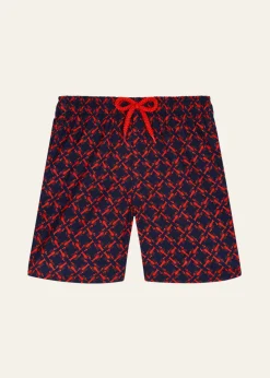 VilebrequinBoy's Homard Lobster Printed Swim Shorts, Size 2-14