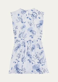 VilebrequinGirl's Medusa Jellyfish-Print Dress, Size 2-14