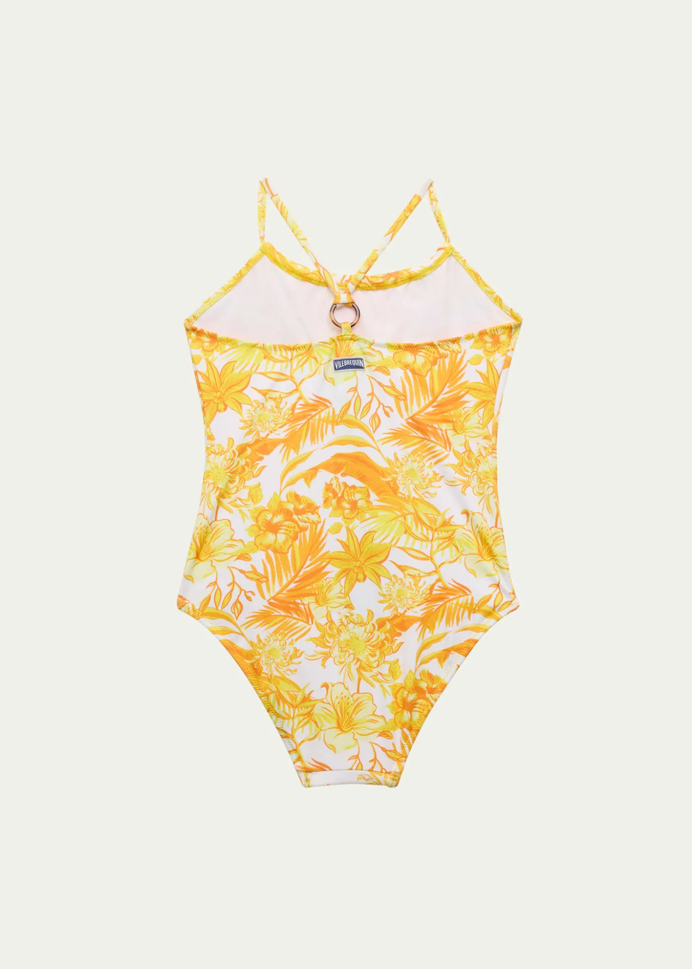 VilebrequinGirl's Halter Tahiti Flower-Print One-Piece Swimsuit, Size 2-14