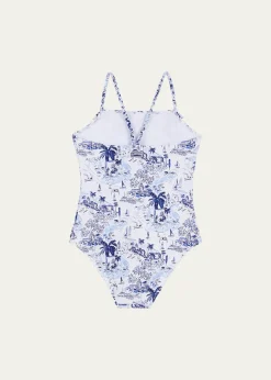 VilebrequinGirl's Printed One-Piece Swimsuit, Size 2-12