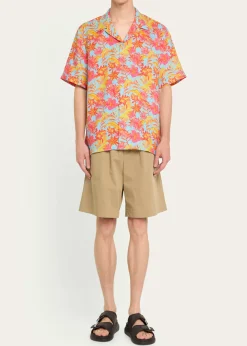 VilebrequinMen's Tahiti Flower-Print Camp Shirt