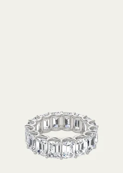 VRAILab Grown Diamond Platinum Eternity Band, 5.00tcw