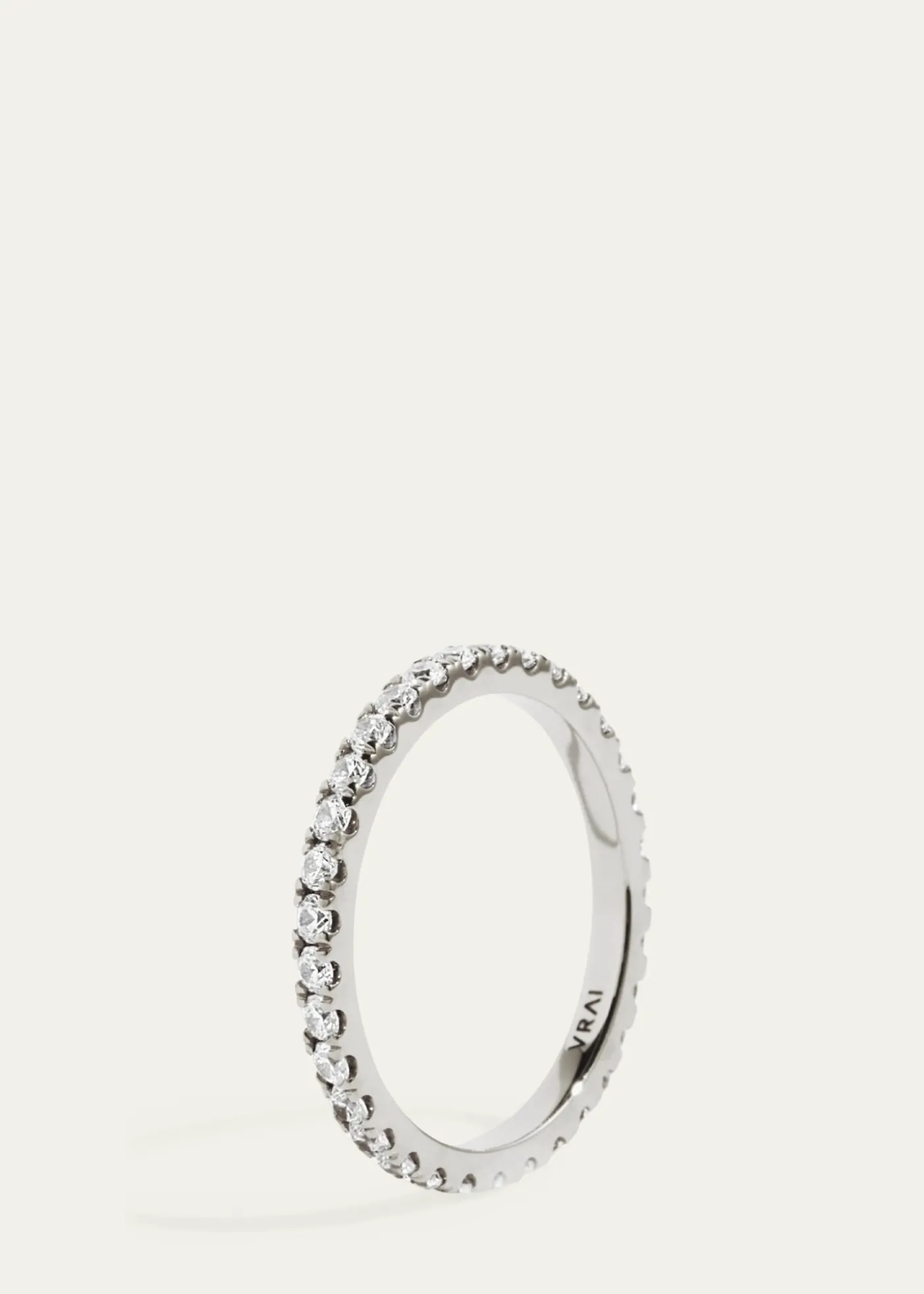 VRAIThe Infinity 18K White Gold Lab Grown Diamond Band, 0.37tcw