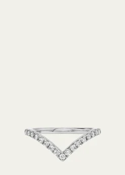 VRAIThe Signature V 14K White Gold Lab Grown Diamond Band, 0.38tcw