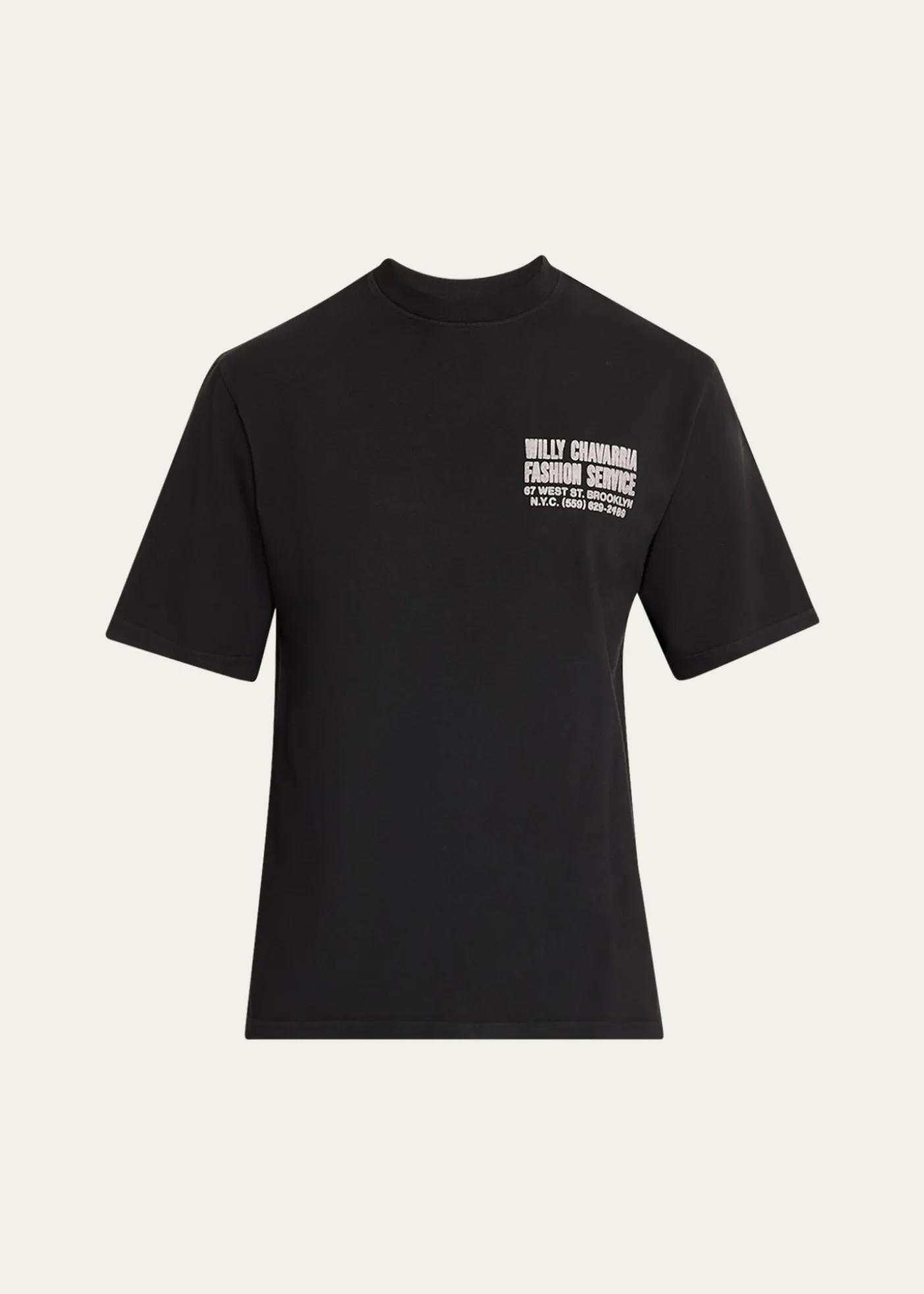 Willy ChavarriaMen's Fashion Service Cotton T-Shirt