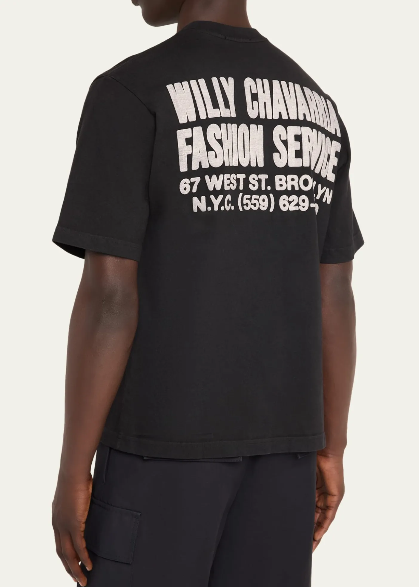 Willy ChavarriaMen's Fashion Service Cotton T-Shirt