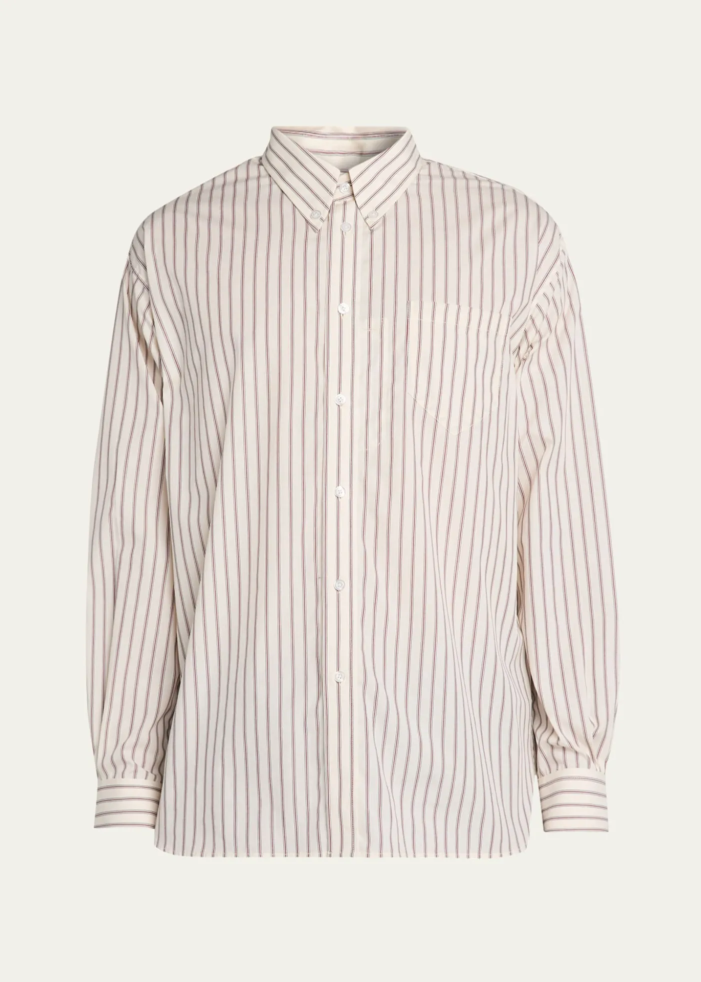 Willy ChavarriaMen's Veterano Stripe Button-Down Shirt with Pocket