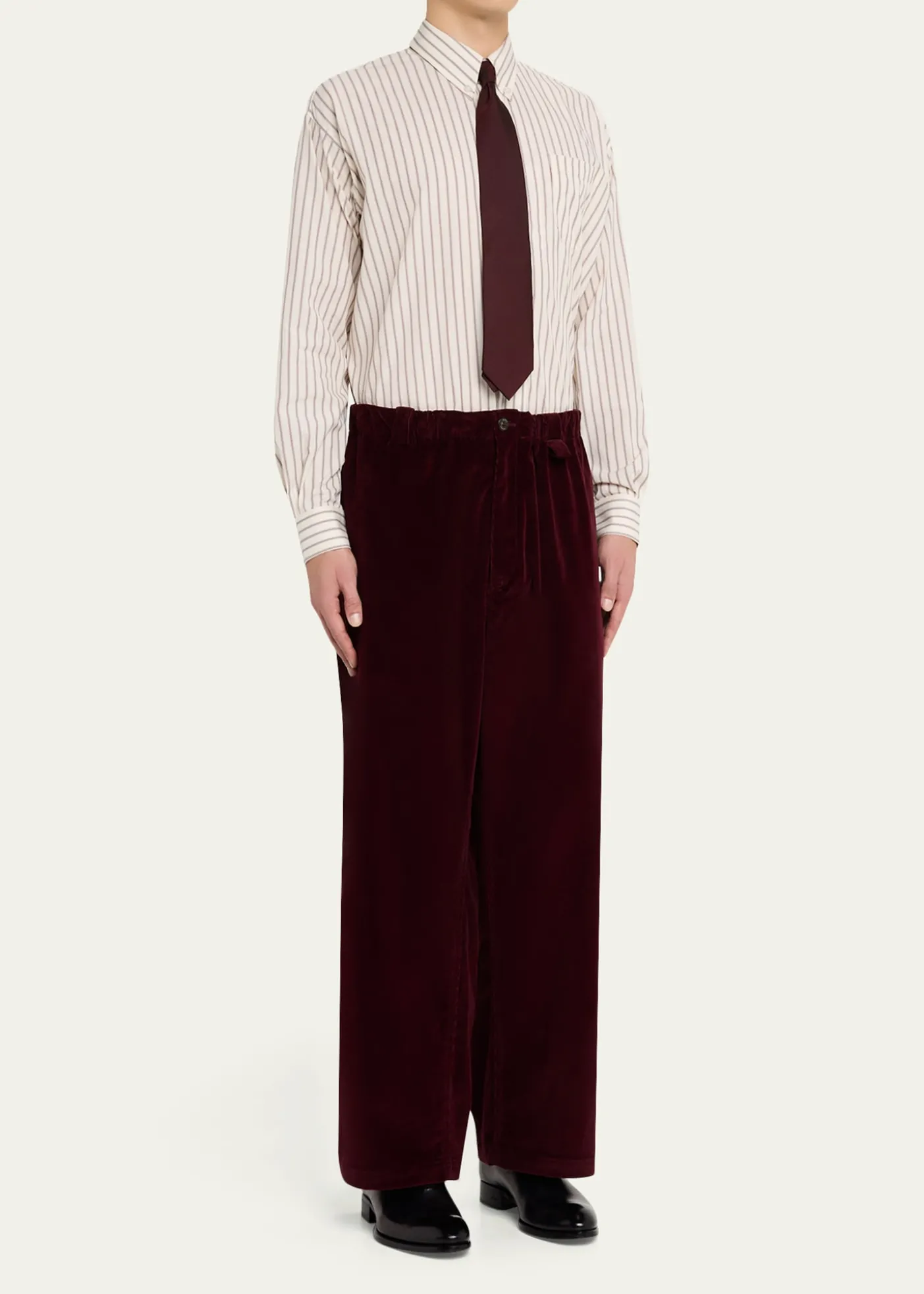 Willy ChavarriaMen's Veterano Stripe Button-Down Shirt with Pocket