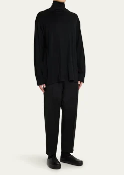 Yohji YamamotoMen's Wool Turtleneck Top