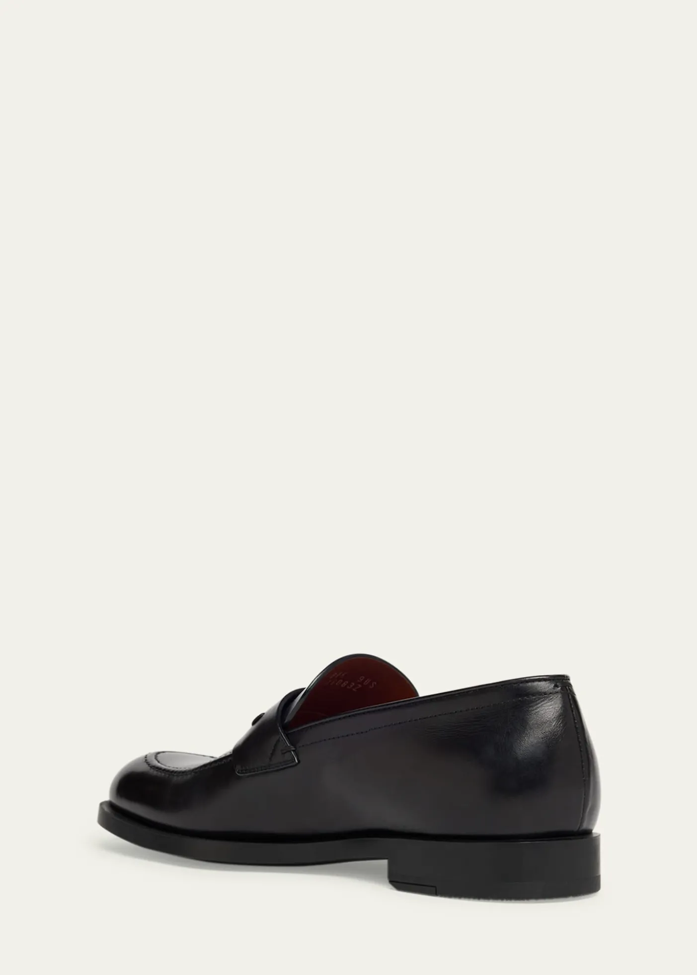 ZEGNAMen's Calfskin Penny Loafers