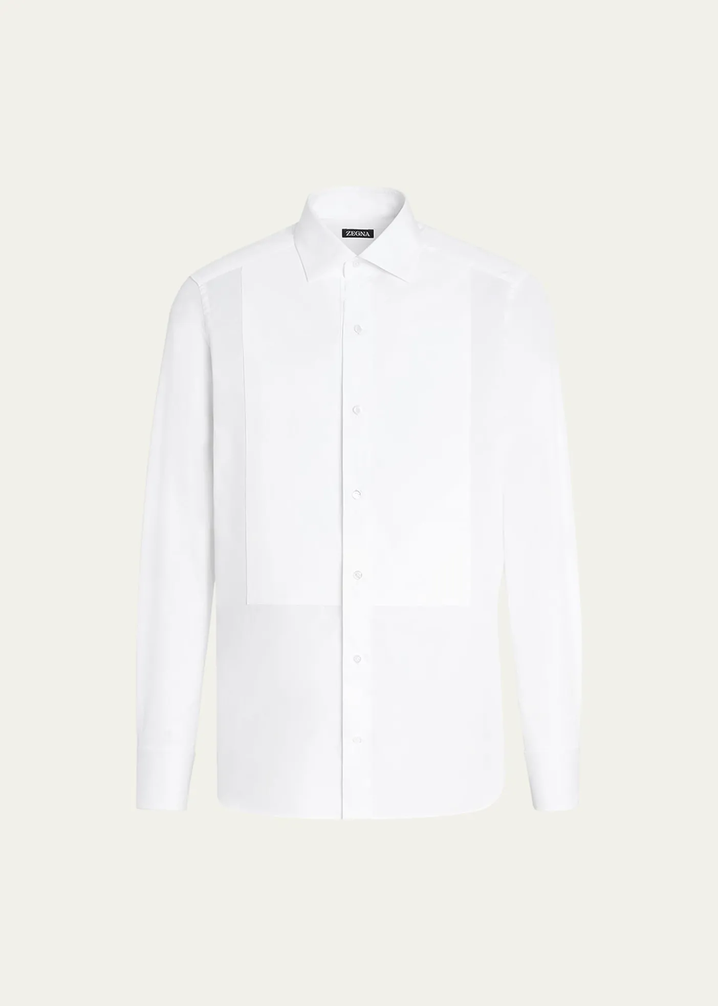 ZEGNAMen's Formal Piquet Evening Shirt