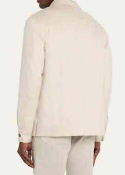 ZEGNAMen's Oasi Cashmere Overshirt