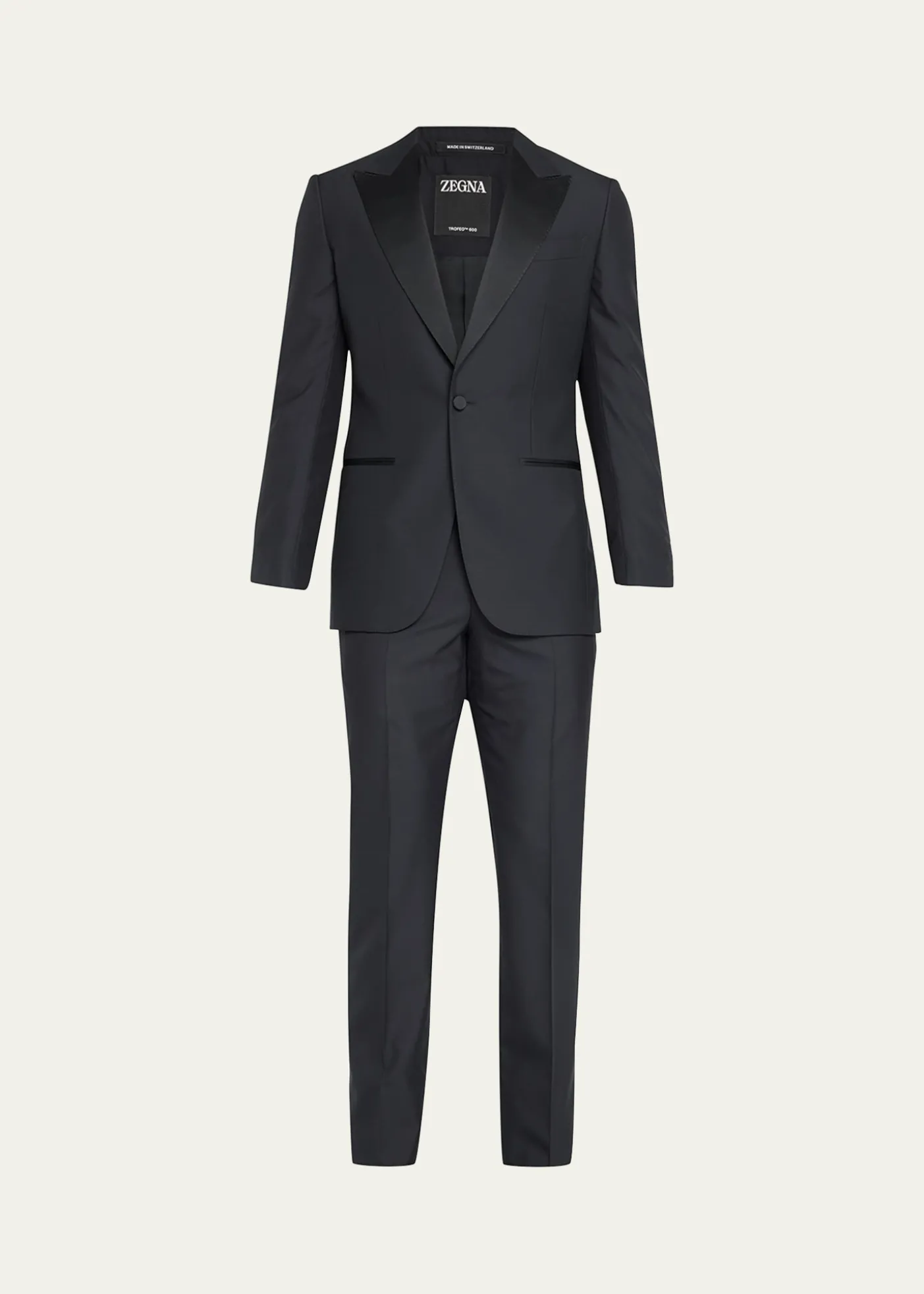 ZEGNAMen's Sartorial Wool and Silk Tuxedo