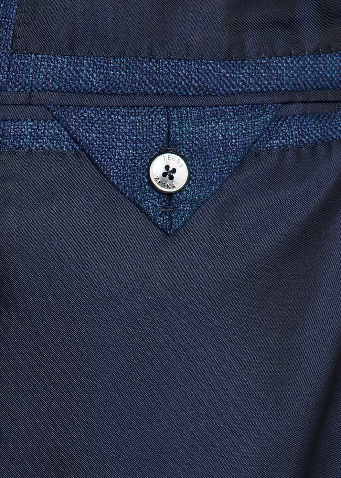 ZEGNAMen's Tonal Plaid Single-Breasted Sport Coat