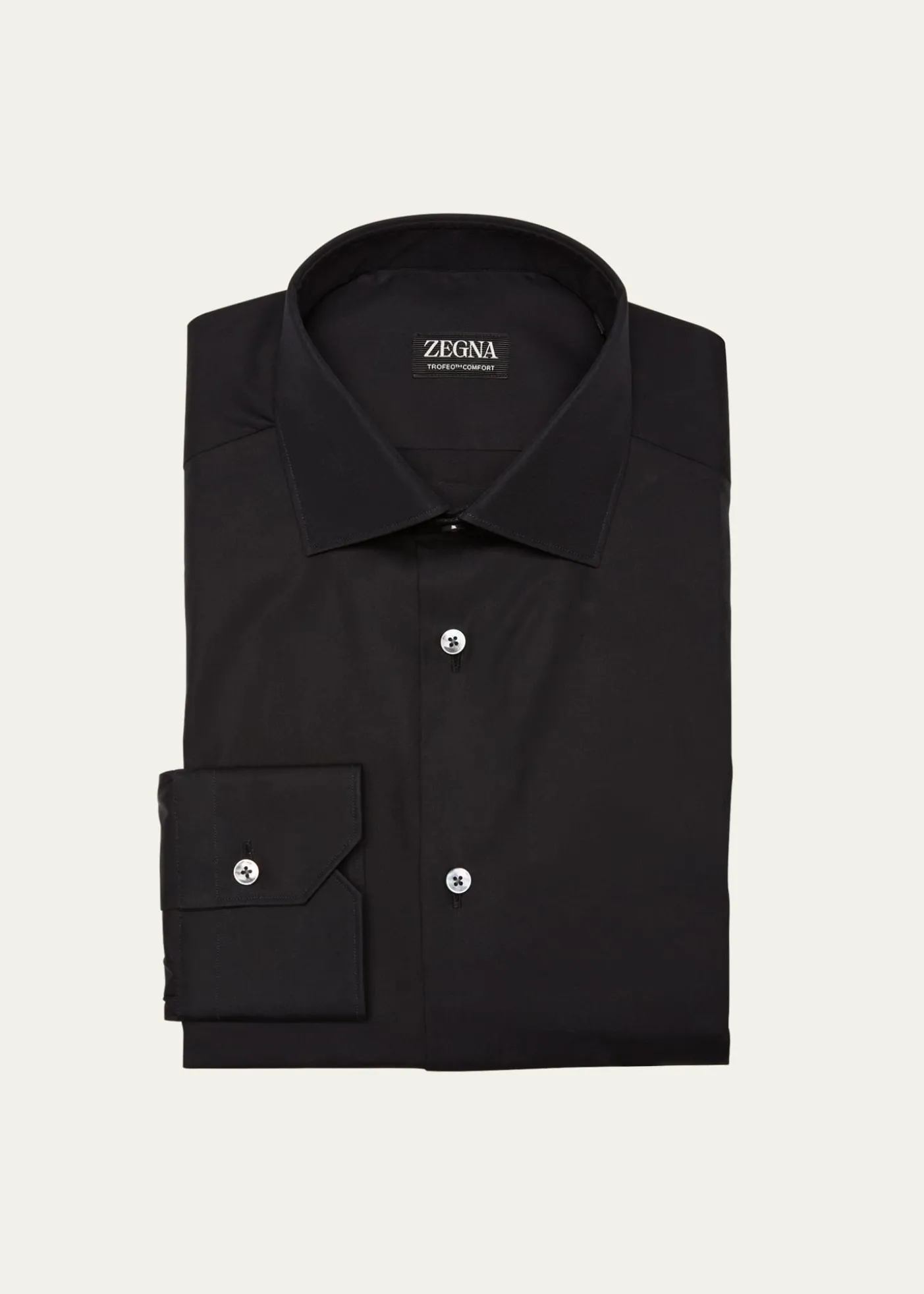 ZEGNAMen's Trofeo Comfort Cotton Dress Shirt