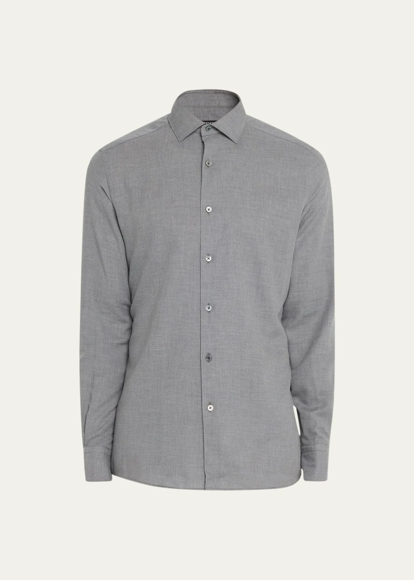 ZEGNAMen's Cashco Melange Sport Shirt