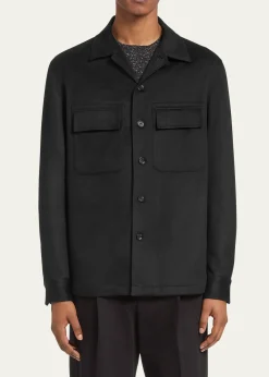 ZEGNAMen's Cashmere Overshirt