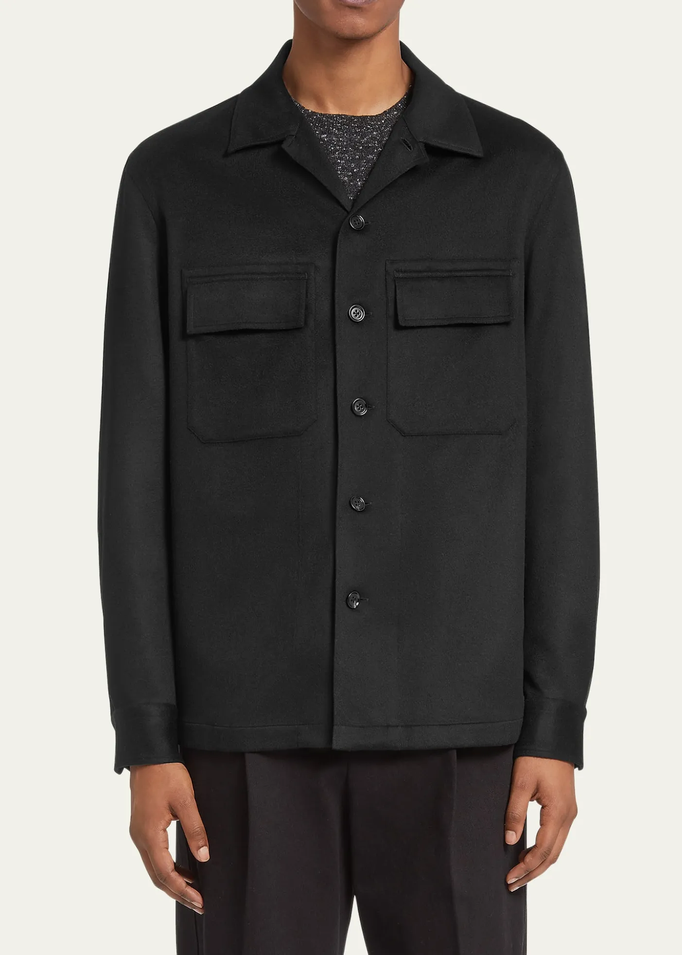 ZEGNAMen's Cashmere Overshirt