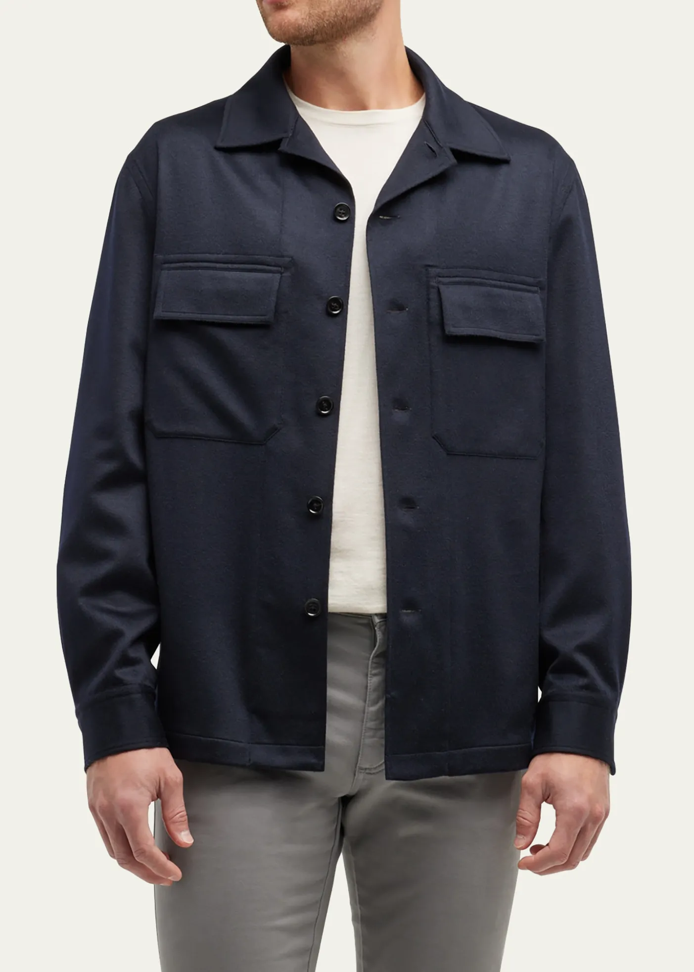 ZEGNAMen's Cashmere Overshirt